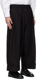 Toogood Black 'The Baker' Trousers