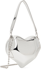 SIMONMILLER Silver Molded Heart Bag