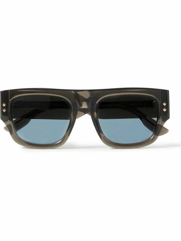 Photo: Gucci Eyewear - D-Frame Acetate Sunglasses