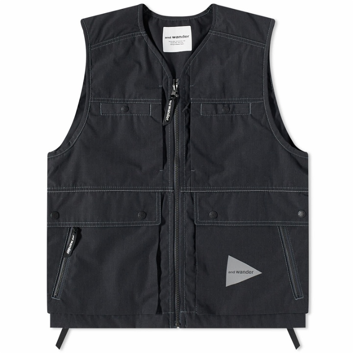 Photo: And Wander Men's Kevlar Vest in Charcoal