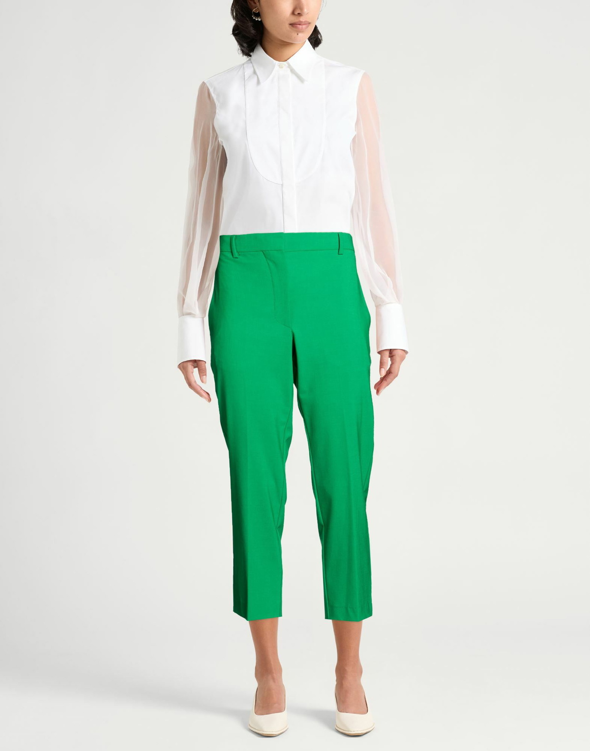 Jucca Womens Pants in Green