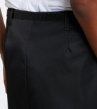 Prada Belted Re-Nylon pencil skirt