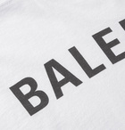 Balenciaga - Logo-Print Cotton-Jersey T-Shirt - White