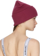 Carhartt Work In Progress Pink Watch Beanie