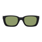 RETROSUPERFUTURE Black Lira Rectangle Sunglasses