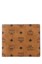 MCM Printed Canvas Wallet