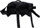 Simone Rocha Black Beaded Classic Bow Crossbody Bag