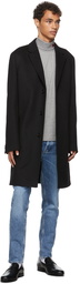 Hugo Black Regular-Fit Coat