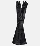 Saint Laurent Satin gloves