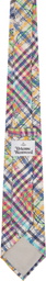 Vivienne Westwood Multicolor 8.5cm 'Graffiti Orb' Tie