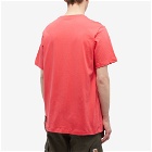 Nike Men's Air Jordan X PSG Graphic T-Shirt in Light Fusion Red/Tour Yellow