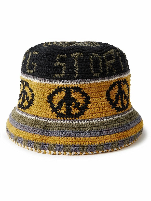 Photo: Story Mfg. - Crocheted Organic Cotton Bucket Hat