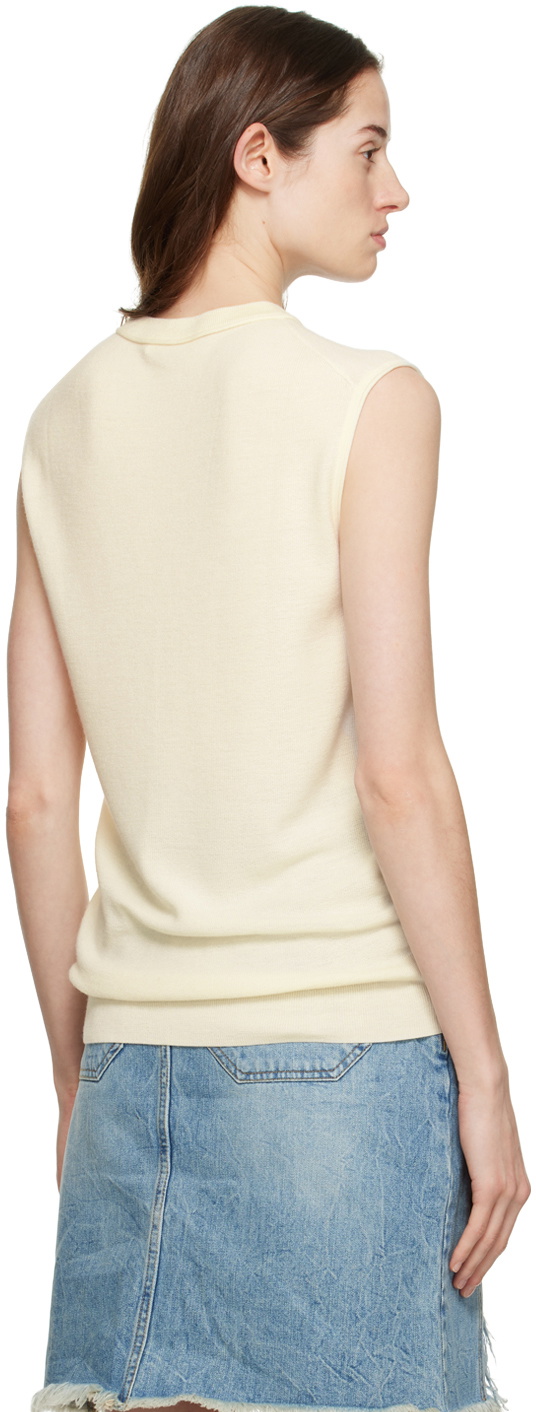CO Off-White Crewneck Vest