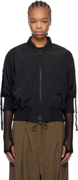 YOHJI YAMAMOTO Black R-SSBOMBER Jacket