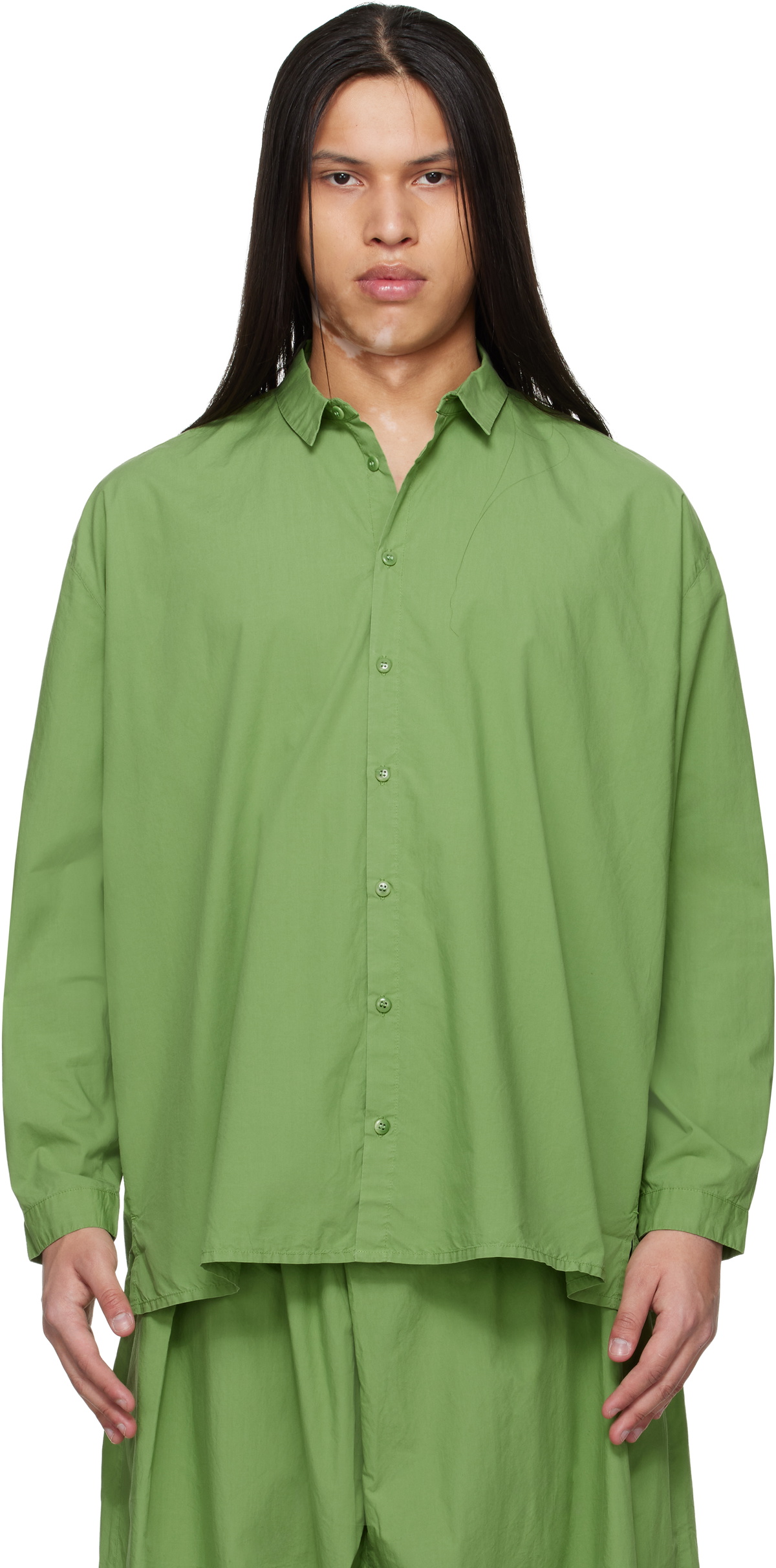 Toogood Khaki 'The Draughtsman' Shirt Toogood