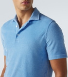 Fedeli Cotton terry polo shirt