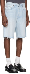 AGOLDE Blue Anson Denim Shorts