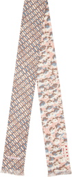 Marni Multicolor Contrast Prints Scarf