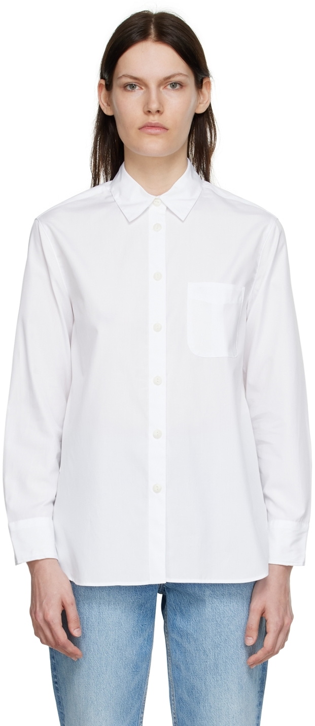 rag & bone White Cotton Shirt Rag and Bone