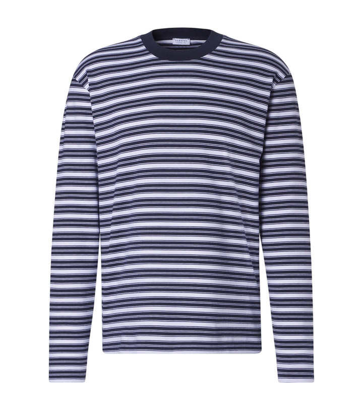 Photo: Sunspel Striped cotton jersey T-shirt