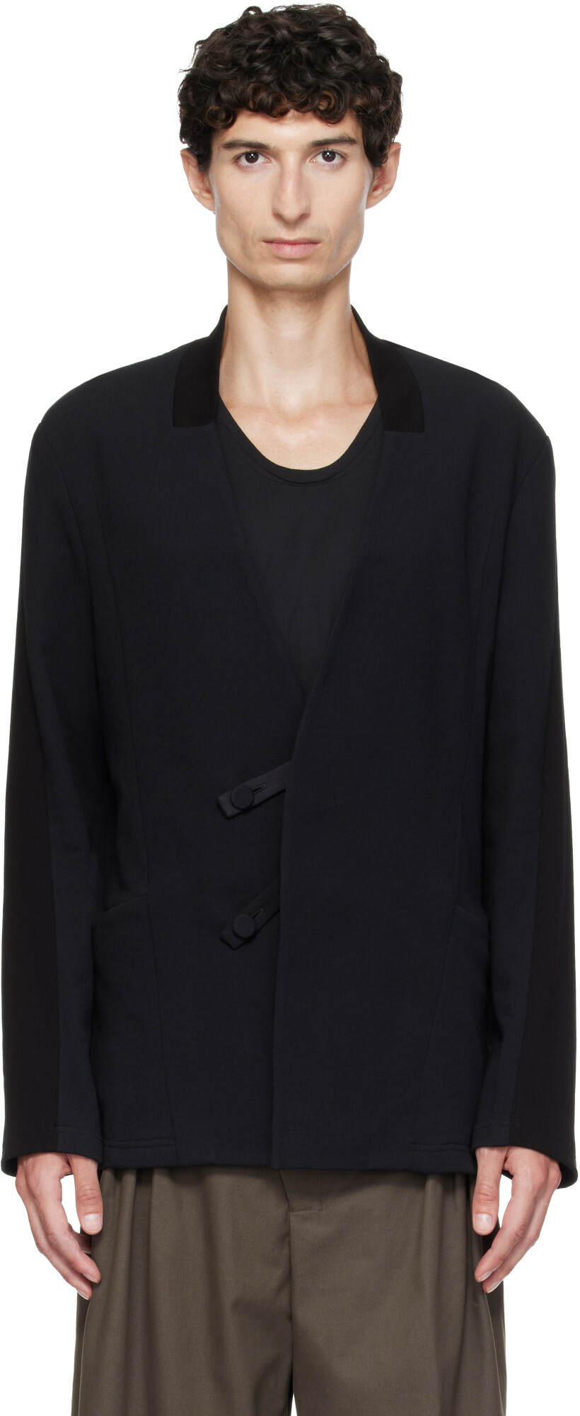 Kiko Kostadinov Black Nesebur Blazer Kiko Kostadinov