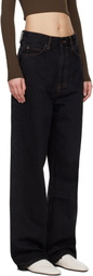 WARDROBE.NYC Black Low Rise Jeans