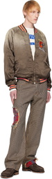 PALY Brown Cassavettes Bomber Jacket