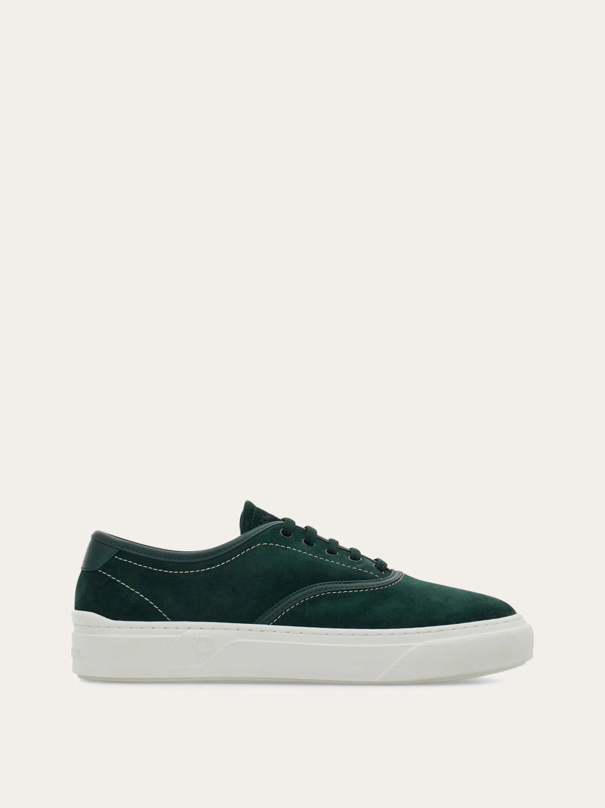 Ferragamo Mens Gancini sneaker in Green
