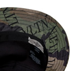 Valentino Grid Logo Bucket Hat