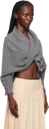 Beaufille Gray Twist Sweater