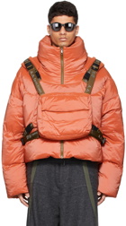 A. A. Spectrum Orange Down Moonbase Jacket