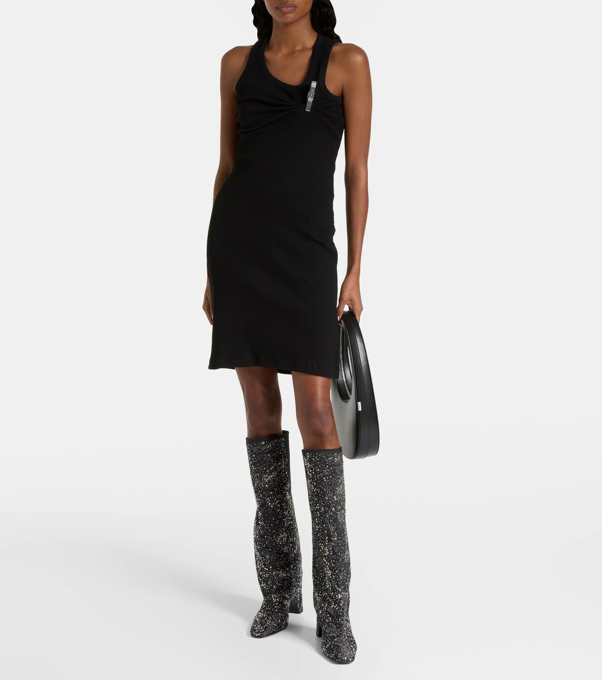 Coperni Embellished knee-high boots