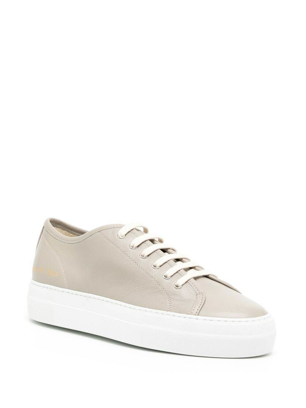 COMMON PROJECTS - Tournament Low Leather Sneakers