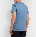 Lacoste - Mélange Cotton-Jersey T-Shirt - Blue