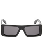 Off-White Sunglasses Men's Off-White Troy Sunglasses in Black/Grey 