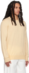 Jil Sander Beige Crewneck Sweater