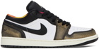 Nike Jordan Black & White Air Jordan 1 Low Sneakers