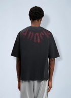 Palm Angels Big Neck Logo Loose T-Shirt