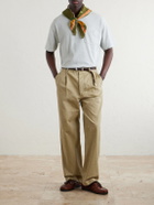 Corridor - Garment-Dyed Cotton-Jersey T-Shirt - Gray
