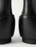 Jil Sander - Exaggerated-Sole Leather Chelsea Boots - Black