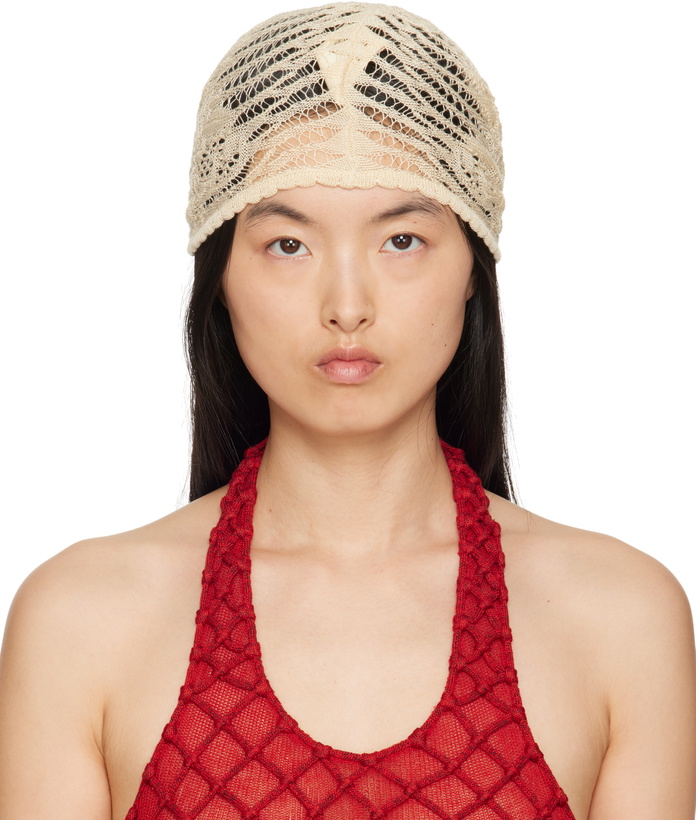 Photo: Isa Boulder Beige Tattoolace Headscarf