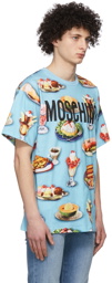 Moschino Blue Diner Group T-Shirt