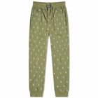 Polo Ralph Lauren Men's All Over Pony Sleepwear Short in Army Olive