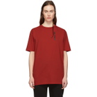 Polythene* Optics Red Silver Stems T-Shirt