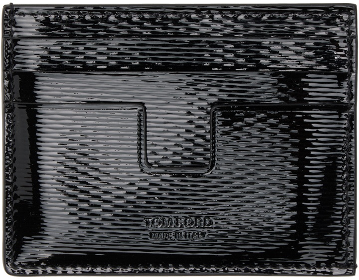 Photo: TOM FORD Black Vertigo T Line Card Holder