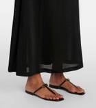 Tom Ford Whitney patent leather thong sandals