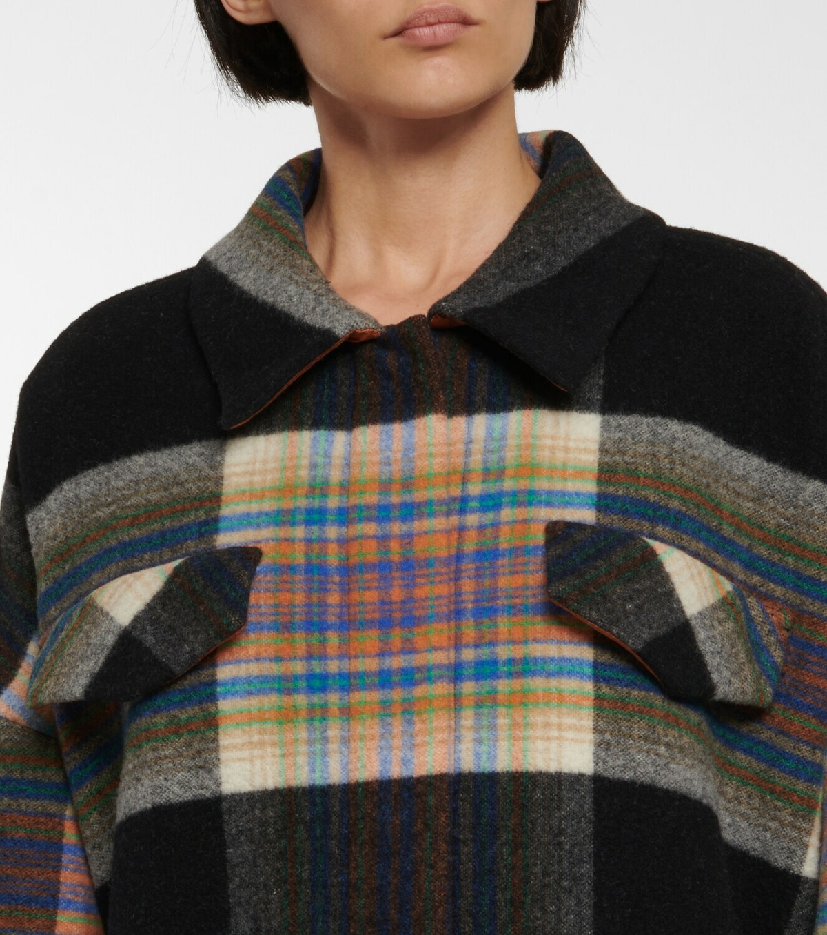 Dorothee Schumacher - Checked Comfort II wool-blend jacket Dorothee Schumacher - Checked Comfort II wool-blend jacket