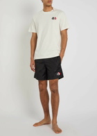 Moncler Logo Swim Shorts Black