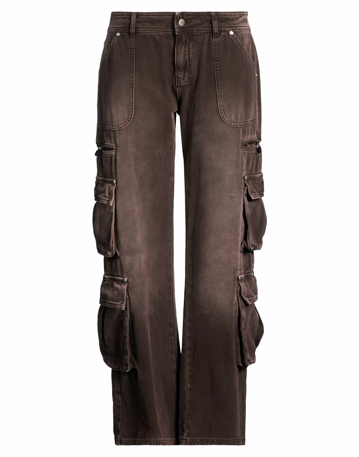 Guizio Womens Pants Dark in Brown