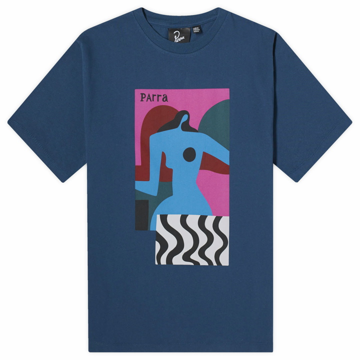 Photo: By Parra Men's Distortion Table T-Shirt in Navy Blue